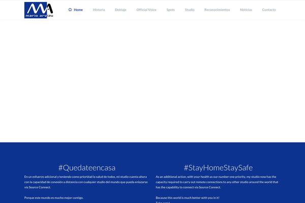 TheFox theme site design template sample