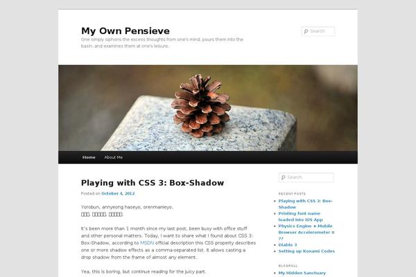 Site using WP-Syntax plugin
