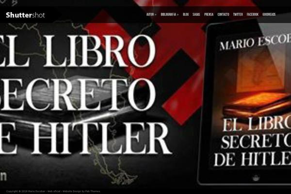 Mordor theme site design template sample