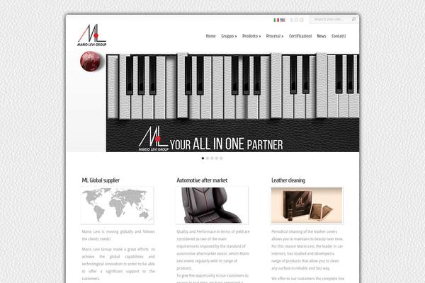 Ml theme site design template sample