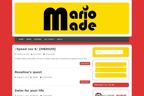 MH Joystick lite theme site design template sample