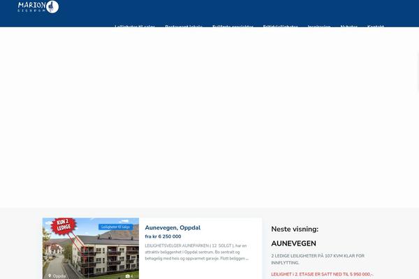 WP Residence theme site design template sample