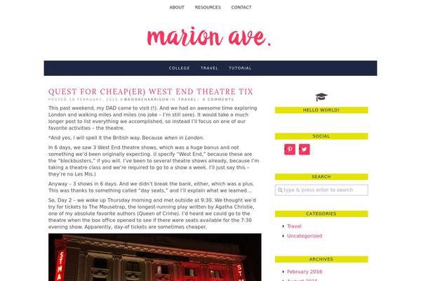 Tweak Me v2 theme site design template sample