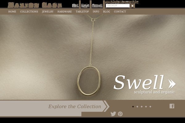 cage theme websites examples