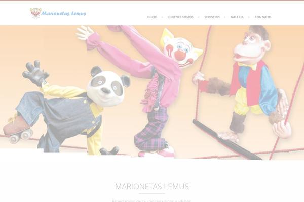 Patti theme site design template sample