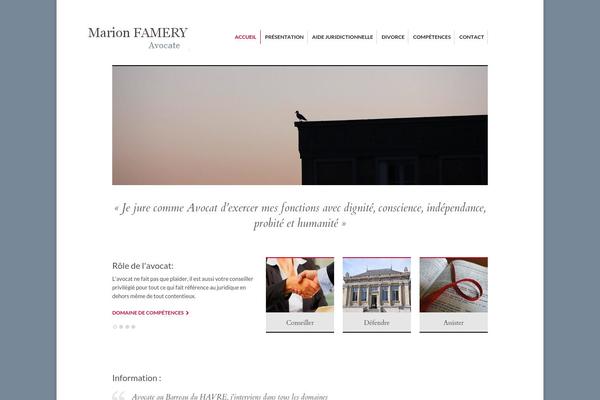 The Practice theme site design template sample