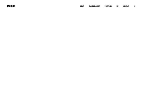 Manon theme site design template sample