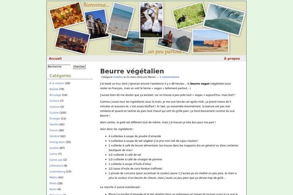 Spring-blossom theme site design template sample