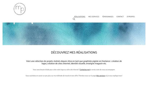 Kalium theme site design template sample