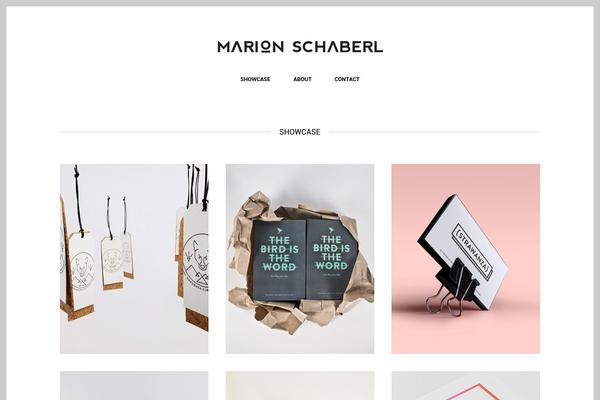 marionschaberl.com site used Centreal-master