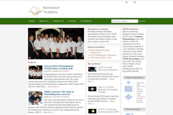 Site using Dynamic Content Gallery plugin