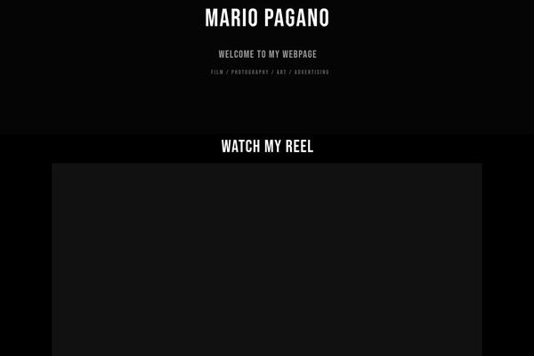 Pelicula theme site design template sample