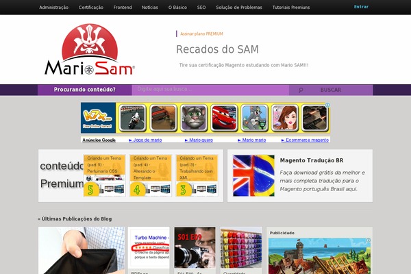 Site using Meks Smart Social Widget plugin