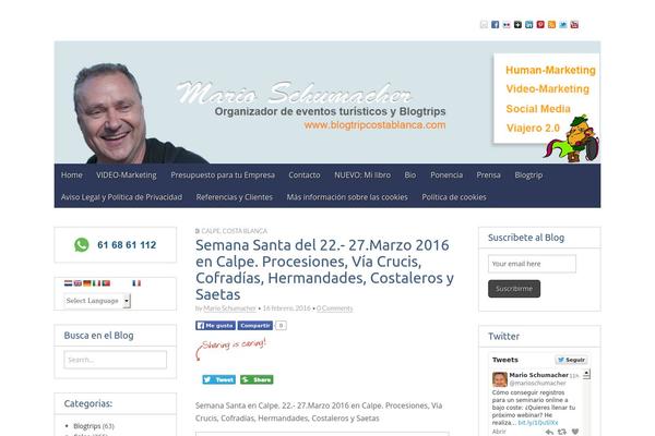 Site using Facebook plugin