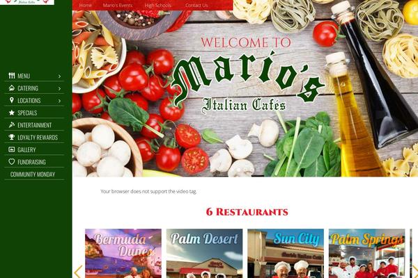 Site using Ubermenu plugin