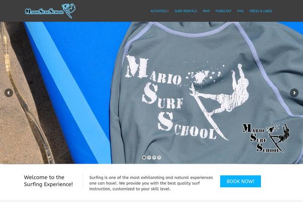Trek theme site design template sample