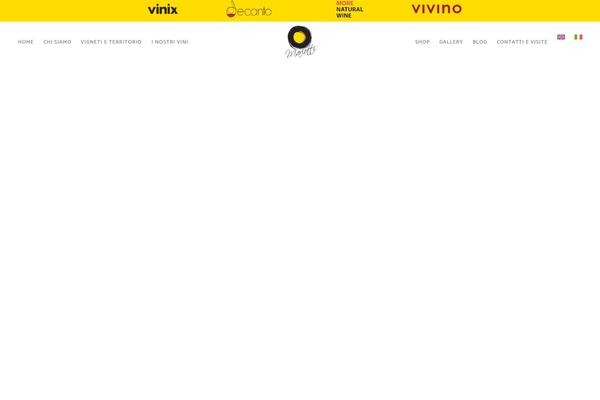 Vino theme site design template sample