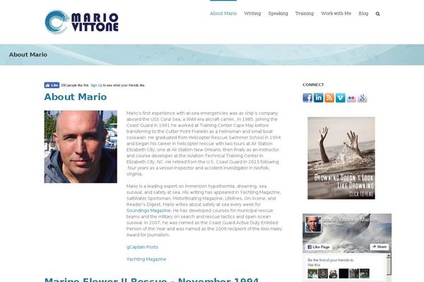 Inspiro theme site design template sample