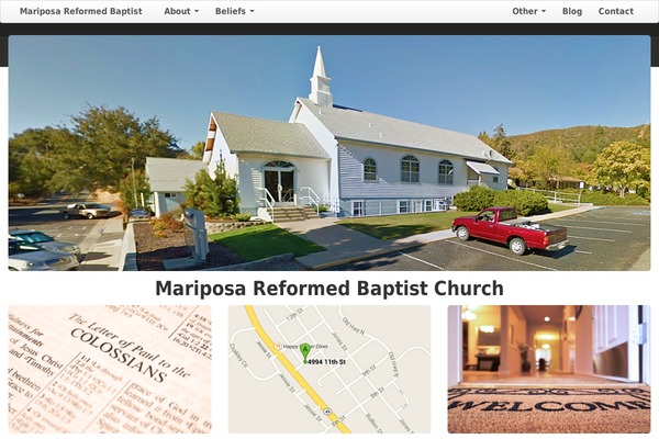 Church theme site design template sample