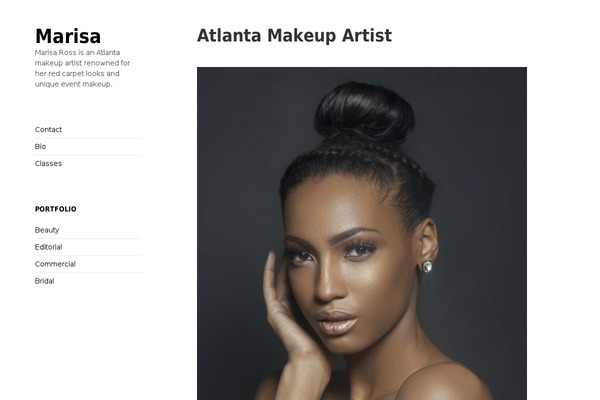 WPFolio theme site design template sample