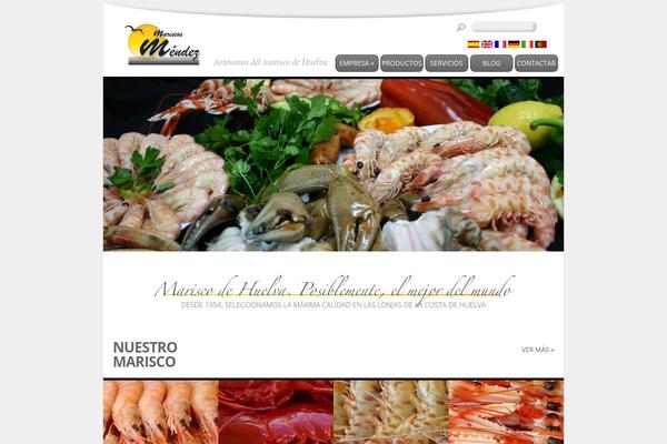 Fluida theme site design template sample