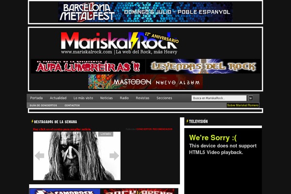 Site using PWP Lytebox plugin