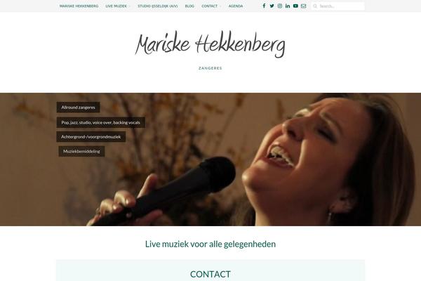Site using Simple-elegant-portfolio plugin