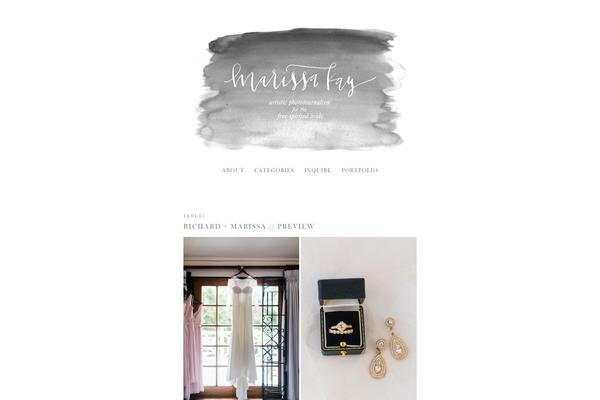 Prophoto4 theme site design template sample