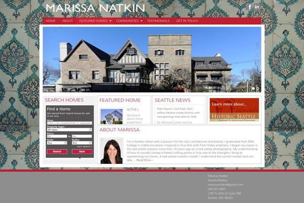 Site using Real Estate Website Builder plugin