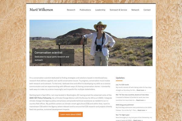 maritwilkerson.com site used Crevision