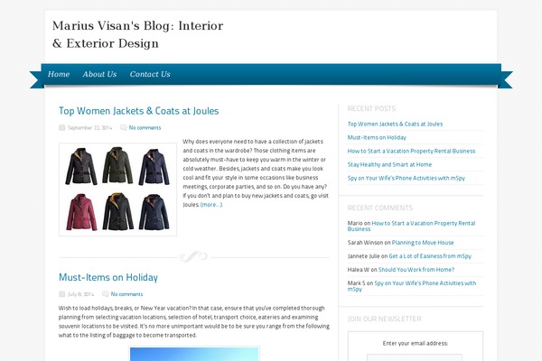 Delicacy theme site design template sample