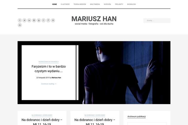 Interpol theme site design template sample