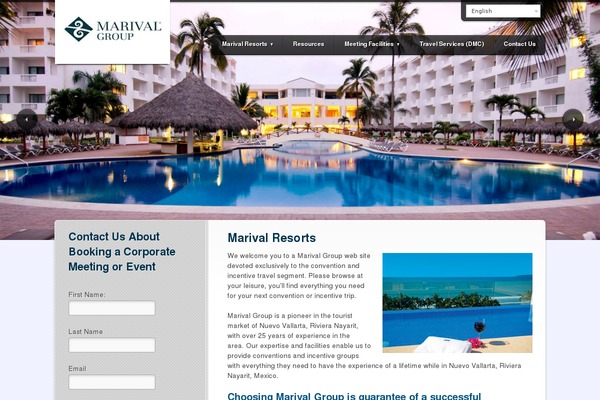 The Palace theme site design template sample