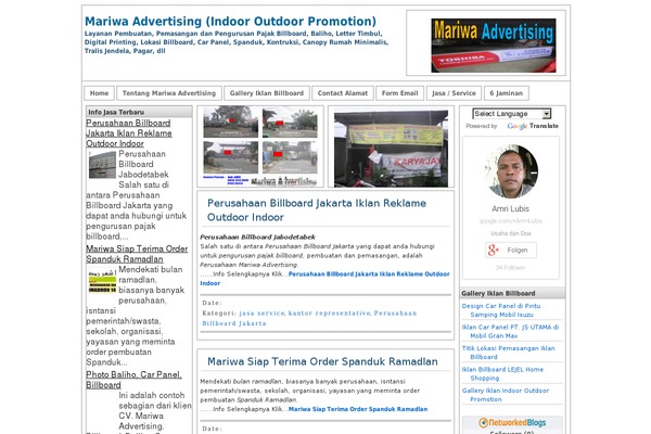 mariwaadvertising.com site used GoodTheme Lead