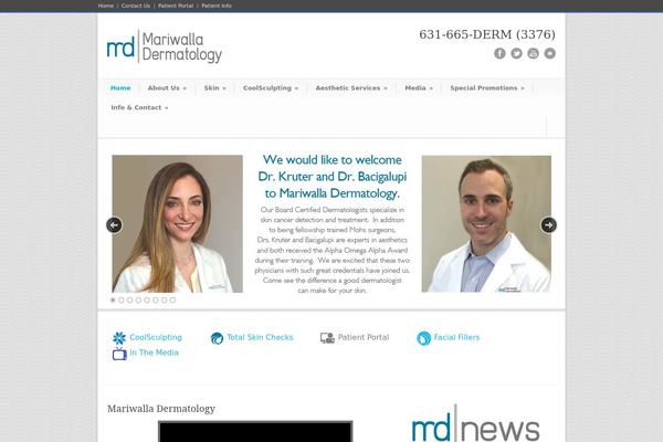 mariwalladermatology.com site used Modernize V2.2.3