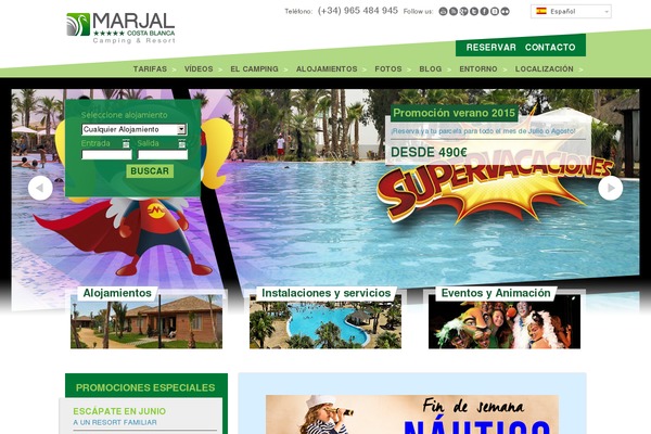 marjalcostablanca theme websites examples