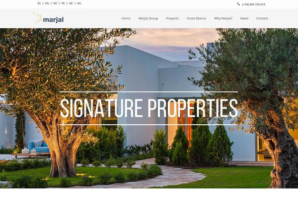 marjalspain.com site used Marjal-maba