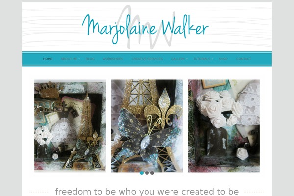 Geraldine theme site design template sample