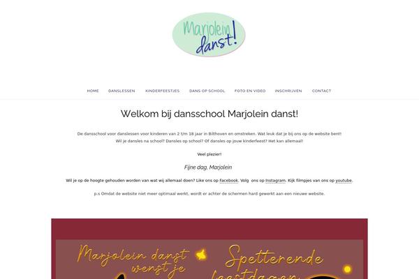Site using Simple-elegant-portfolio plugin