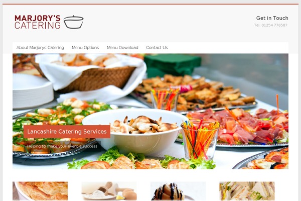 Accelerate theme site design template sample