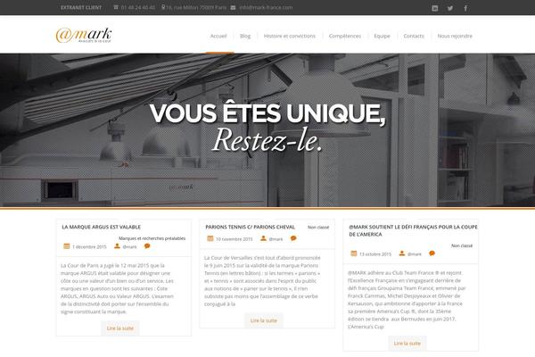 Ausart theme site design template sample
