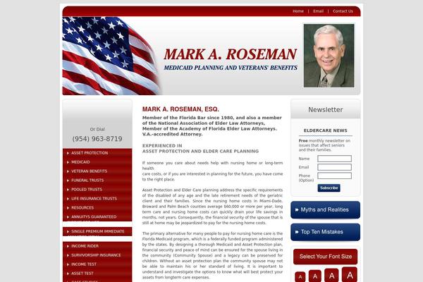 Twenty Ten theme site design template sample