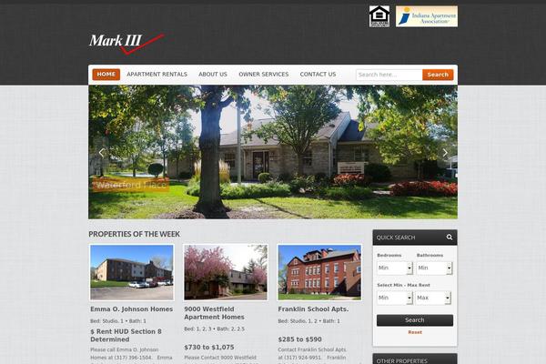 mark3.com site used Peachrealestate