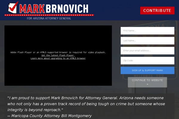 mark4az.com site used Political