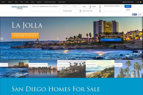 WP Residence theme site design template sample