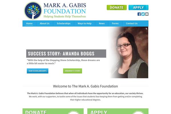 markagabisfoundation.org site used Eddiemachado-bones-c48b08c