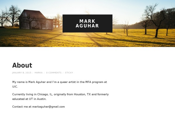 markaguhar.com site used Hemingway