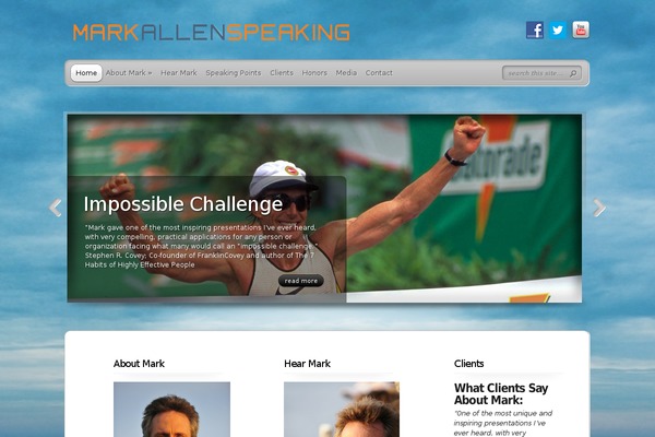 TheProfessional theme site design template sample