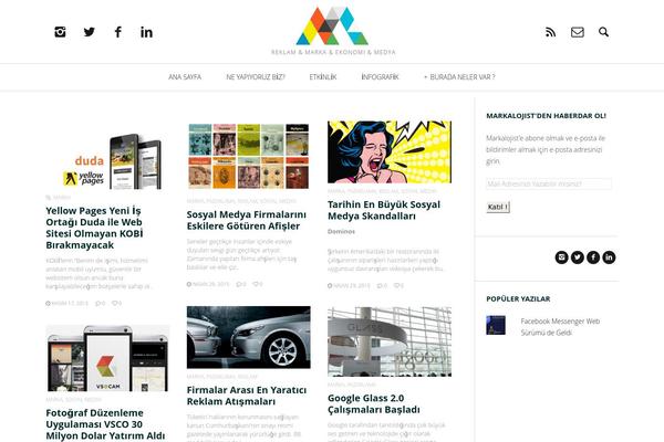 HEAP theme site design template sample