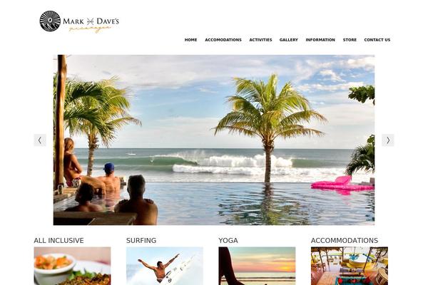 Cherry Framework theme site design template sample